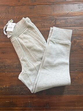 Crewcuts Light Gray Kids Fleece Joggers Sz S NWT